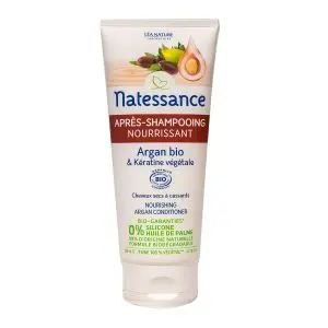 Natessance Après-Shampooing Nourrissant Argan Bio et Kératine Végétale 200 ml - Pharmacie Agnès Praden à Alès
