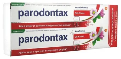 Parodontax Dentifrice Pâte Gingivale Lot de 2 x 75ml
