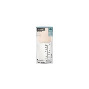 Suavinex Biberon Anti-Colique ZERØ.ZERØ™ 270 ml Débit moyen (M) +3 mois