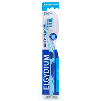 Elgydium brosse à dents anti-plaque souple