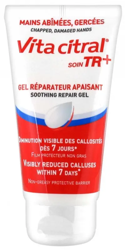 Vitacitral Soin TR+ Gel Mains Réparateur Apaisant 75 ml