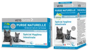 Vetoform purge naturelle chaton et chat 50cp