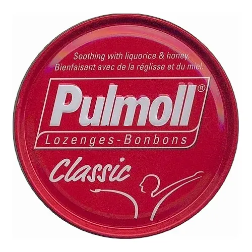Pulmoll pastilles à sucer classic rouge 75g