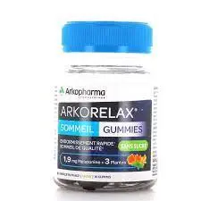 Arkorelax Sommeil Gummies sans sucre 30 gommes