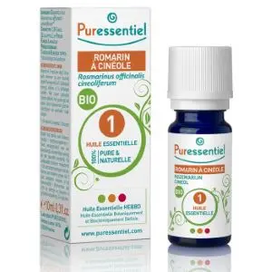 Puressentiel Huile Essentielle Romarin à Cinéole Bio 10 ml - Pharmacie Agnès Praden à Alès