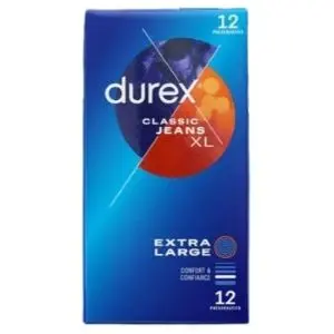 Durex Préservatifs Classic Jeans XL x12 
