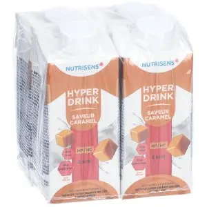 Nutrisens Hyperdrink Saveur Caramel HP/HC 2kcal 4x200 ml