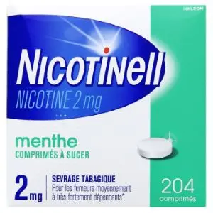Gsk Nicotinell Menthe 2mg x204 Comprimés à Sucer