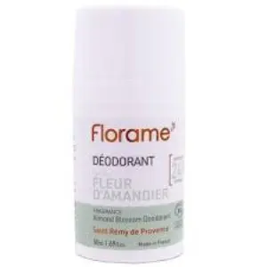 Florame Déodorant 24H Fleur d'Amandier Bio 50 ml - Pharmacie Agnès Praden à Alès