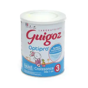 Guigoz Optipro Croissance 3 Lait dès 12 mois 780 g