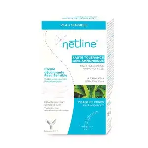 Netline Crème Décolorante Peaux Sensibles 2x30ml - Pharmacie Agnès Praden à Alès