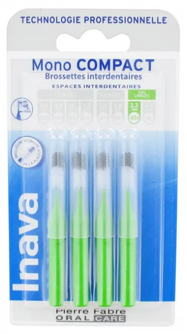 Inava 4 Brossettes Interdentaires - Taille  2,2 mm