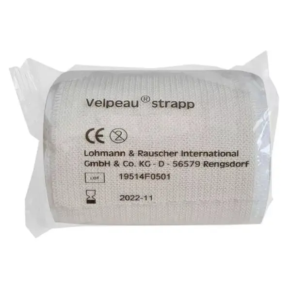 Velpeau Strapp Bande De Compression Adhésive Et Elastique 2,5M x 3CM