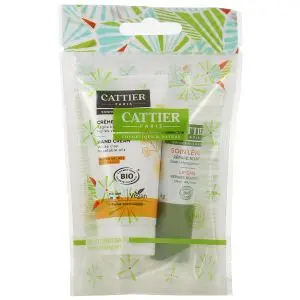 Cattier Kit Hiver Nourrissant Crème Mains Ultra Nourrissante 30ml + Soin des Lèvres 4g