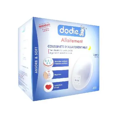 Dodie Coussinets d'Allaitement Nuit 30