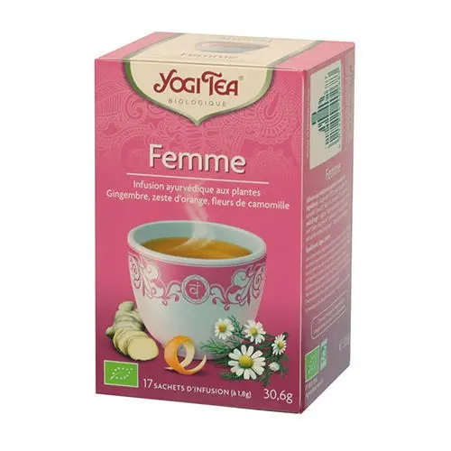 Yogi Tea Infusion Femme Bio 17 Sachets