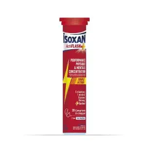 Isoxan Actiflash+ 20 Comprimés à Croquer