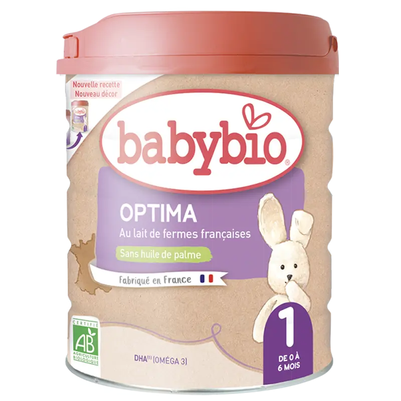 Babybio Optima 1er âge 800g - Pharmacie Agnès Praden à Alès