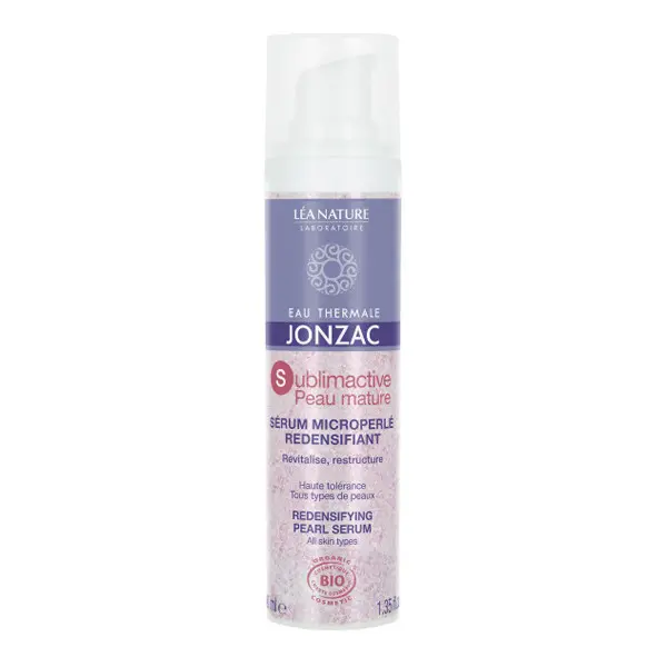 Jonzac sublimactive peau mature sérum microperlé redensifiant 40ml
