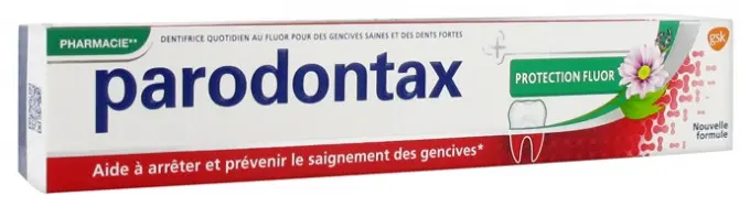 Parodontax Dentifrice Gel Fluor 75 ml - Pharmacie Agnès Praden à Alès