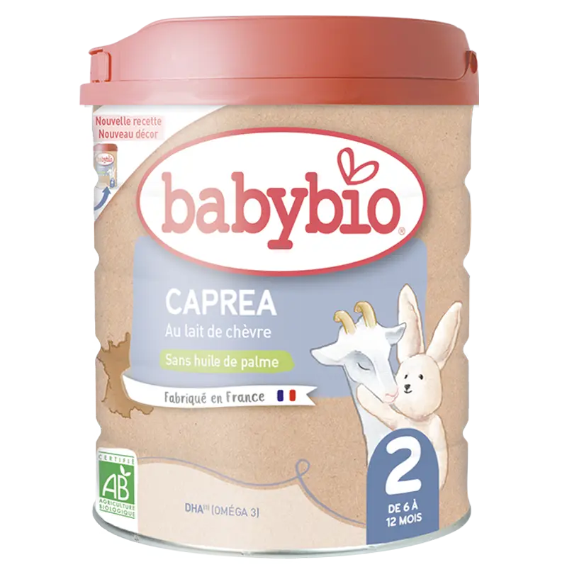 Babybio Caprea lait de chèvre 2ème âge 800g - Pharmacie Agnès Praden à Alès