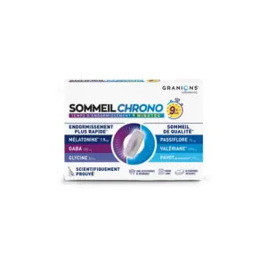 Laboratoire des Granions Sommeil Chrono 9min Comprimés x30 - Pharmacie Agnès Praden à Alès