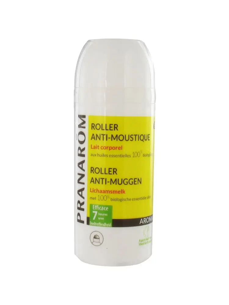 Pranarôm Aromapic Roller Anti-Moustique Lait Corporel 75 ml - Pharmacie Agnès Praden à Alès