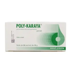 Cheplapharm Poly-Karaya Granulés 30 Sachets De 10g