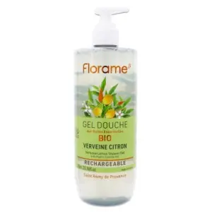 Florame Gel Douche Verveine Citron Bio Rechargeable- 750 ml - Pharmacie Agnès Praden à Alès