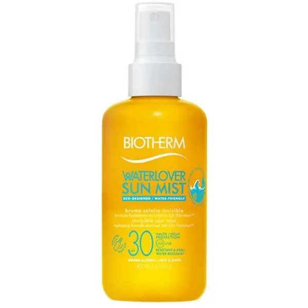 Biotherm waterlover sun mist spf30 brume solaire invisible 200ml
