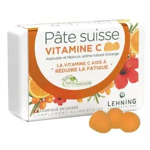 Lehning Pâte Suisse Vitamine C x40 Gommes