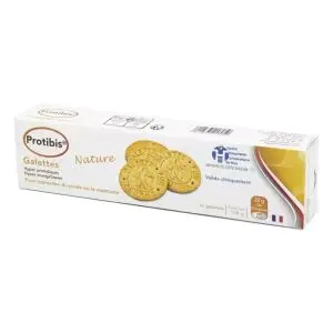 Nestlé Protibis Galettes Nature - Hyperprotidiques Hyperénergétiques - Paquet/16 - Pharmacie Agnès Praden à Alès