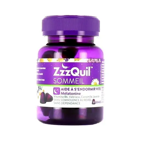ZzzQuil Sommeil Gommes 30 gommes