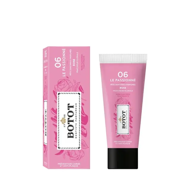 Botot 06 Le Passionné Pâte Dentifrice Parfumée Rose 25ml