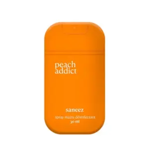 Saneez Spray Désinfectant Peach Addict 30 ml - Pharmacie Agnès Praden à Alès