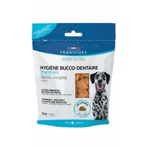Francodex Friandises Hygiène Bucco-dentaire 75g Pour Chiens