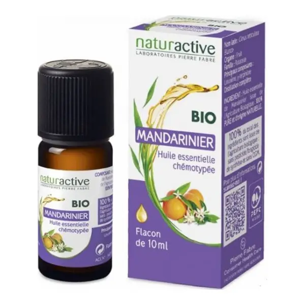 Naturactive mandarinier huile essentielle bio 10ml