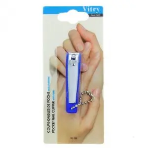Vitry Coupe-ongles de Poche avec Chainette
