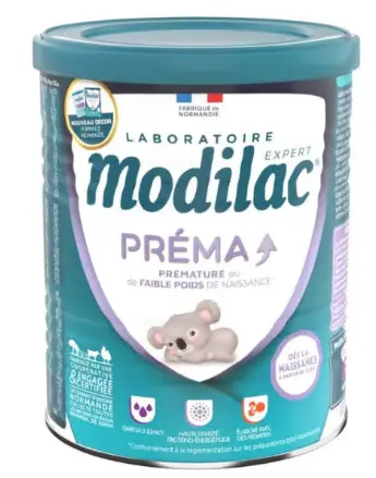 Modilac Expert Préma pour les Nourrissons Prématurés ou de faibles poids 400g