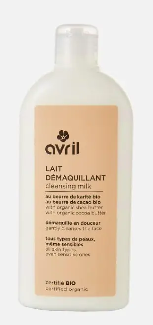 Avril Lait démaquillant bio 250 ml