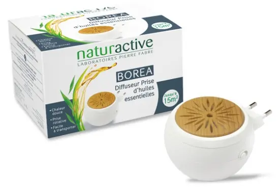 Naturactive Borea Diffuseur Prise d'Huiles Essentielles - Pharmacie Agnès Praden à Alès