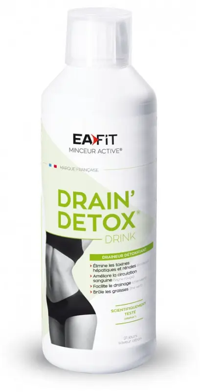 Ea Fit Drain' Detox Drink 500 ml - Pharmacie Agnès Praden à Alès