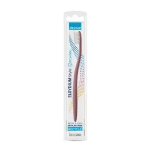 Elgydium Style Recycled Brosse à Dent En Plastique Recyclé Medium