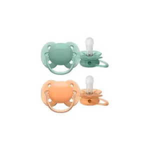 Avent Ultra Soft 2 Sucettes Orthodontiques 18 Mois et +