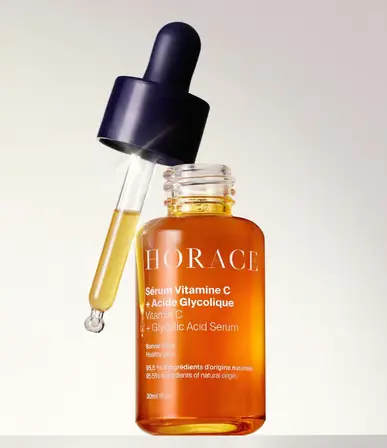Horace Sérum Bonne Mine - Vitamine C + Acide Glycolique 30ml 