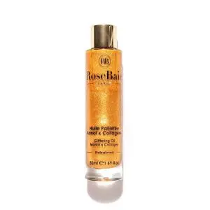 Rosebaie Monoï et Collagène Huile Pailletée 50ml