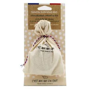 Diet World C'est Moi Qui L'ai Fait Pour Vous Savon Surgras Bio Fleur De Tiaré Et Cerisier 60 g