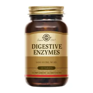 Solgar Digestive Enzymes 100 comprimés