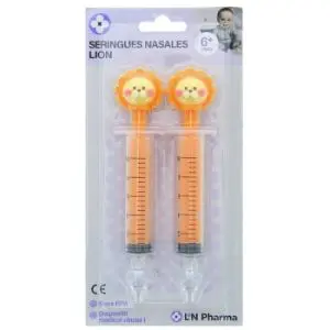 L2N Pharma Seringues Lavage Nasale Lion x2