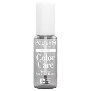 Poderm Color Care Vernis à Ongles Top Coat - 8ml